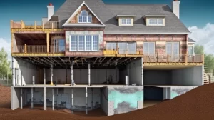 Expertly Underpinned Basements